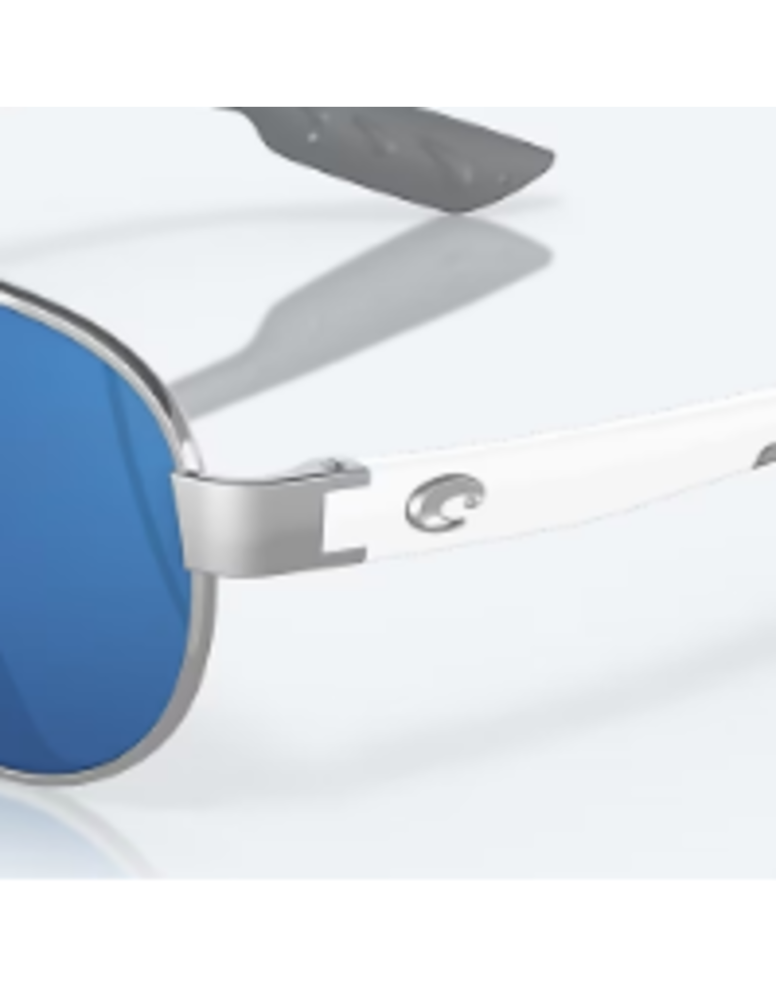 COSTA DEL MAR LORETO Palladium Blue Mirror Polarized Glass