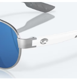 COSTA DEL MAR LORETO Palladium Blue Mirror Polarized Glass
