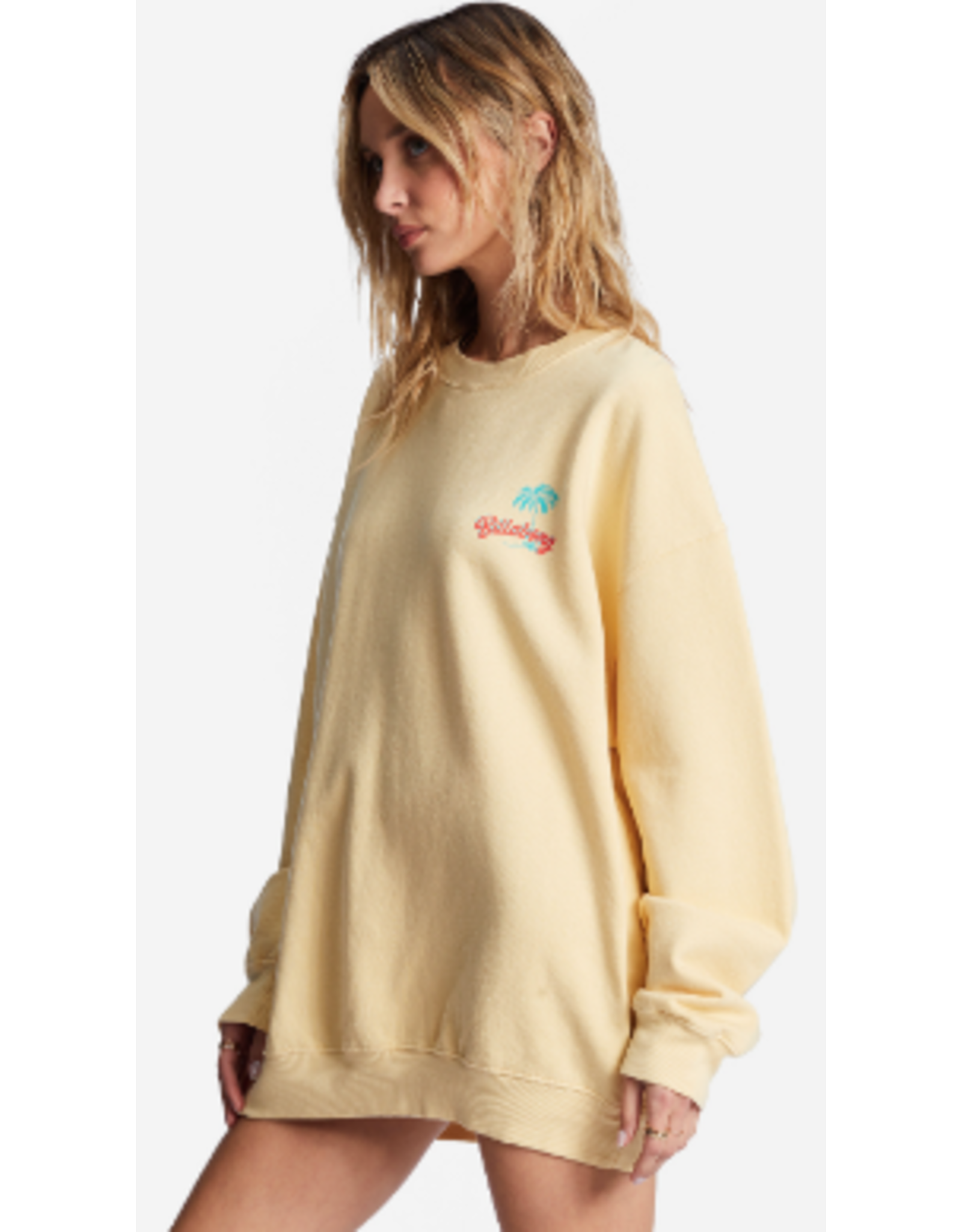 BILLABONG Billabong Ride In Oversized Crewneck Sweatshirt