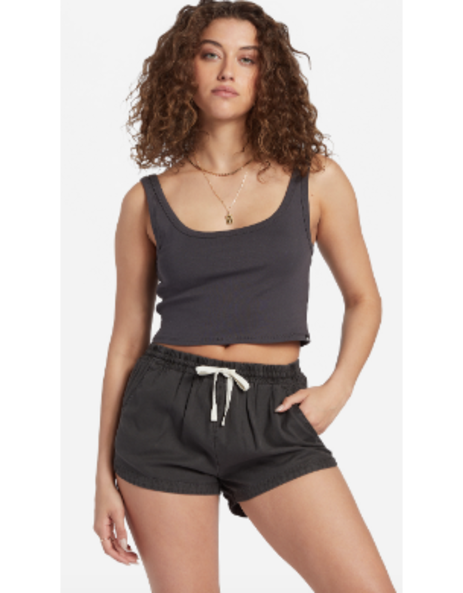 BILLABONG GIRLS Billabong Road Trippin Elastic Waist Shorts