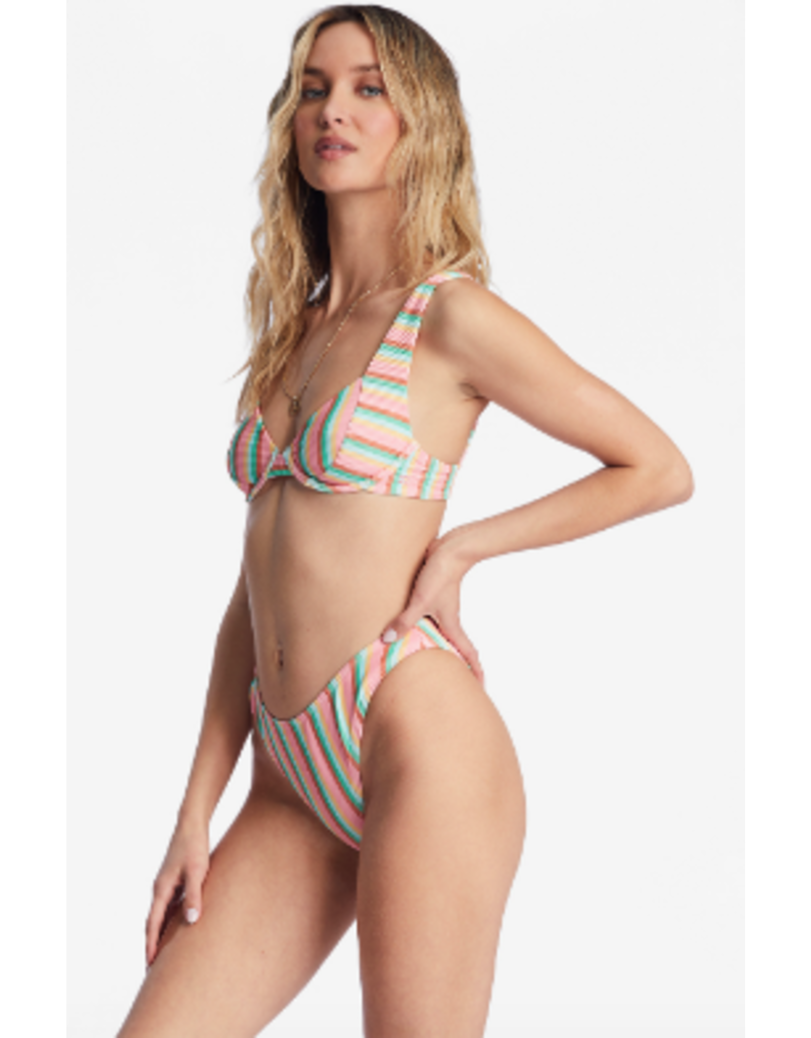 BILLABONG GIRLS Billabong Island Glow Tanlines Emma Underwired Bikini Top