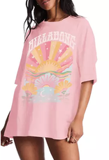 BILLABONG GIRLS Billabong Good Vibes Oversized Graphic T-Shirt