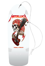 POWELL PERALTA Powell Peralta Metallica Collab Air Freshener White