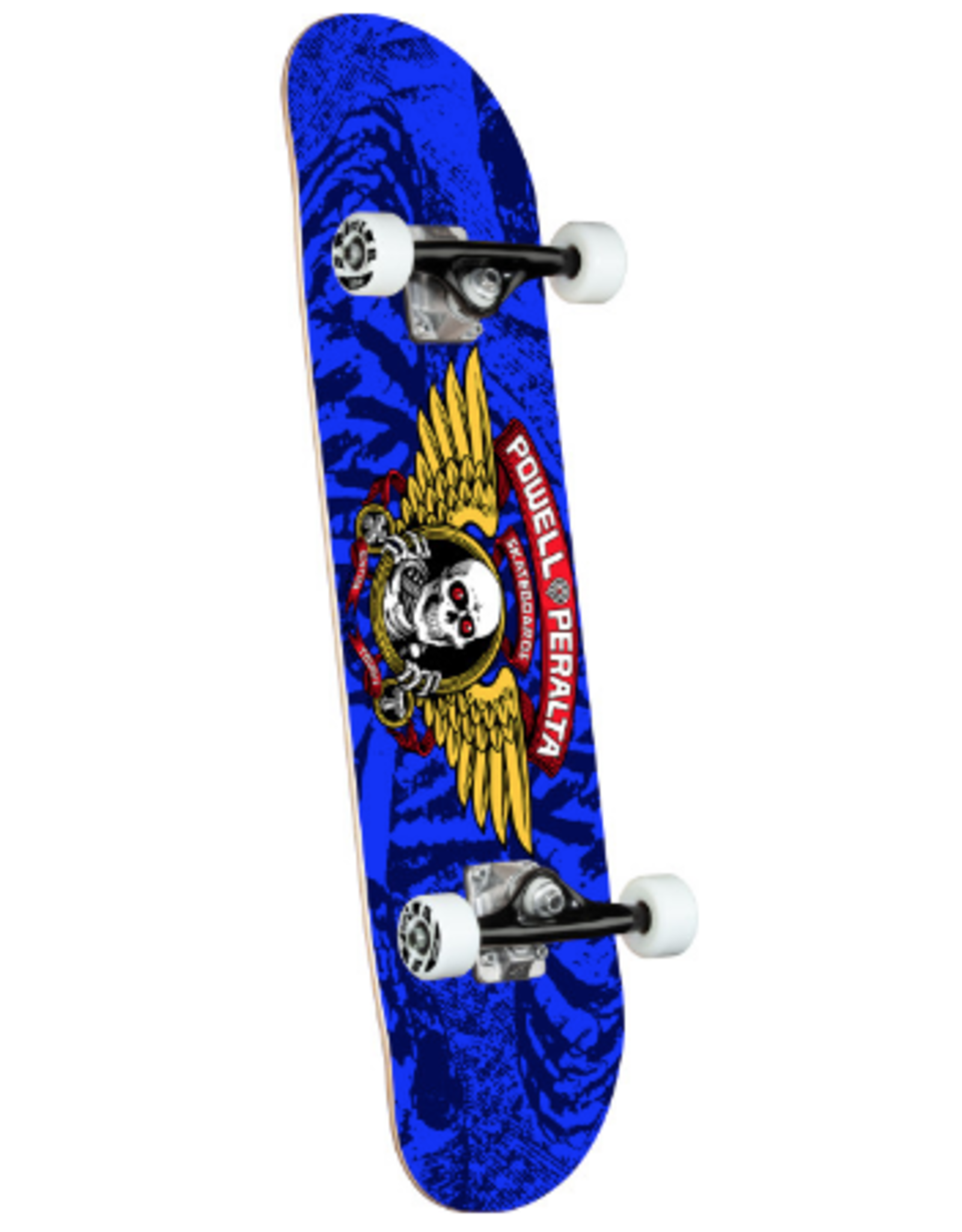 POWELL PERALTA Powell Peralta Winged Ripper One Off Royal Blue Birch Complete Skateboard - 7 x 28