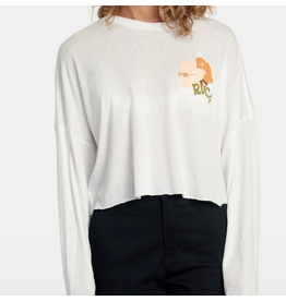 RVCA RVCA Retro Hibiscus Long Sleeve Tee