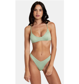 RVCA RVCA Solid Lurex High Leg Bikini Bottoms