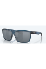 COSTA COSTA RINCONCITO Matte Atlantic Blue Gray Silver Mirror Polarized Polycarbonate