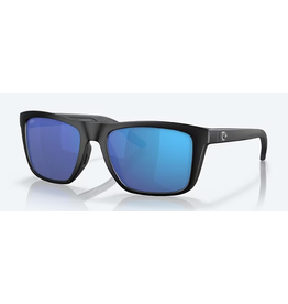 COSTA COSTA MAINSAIL MATTE BLACK Blue Mirror Polarized Glass