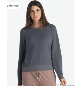 FREEFLY Women's Bamboo Lightweight Fleece Crew