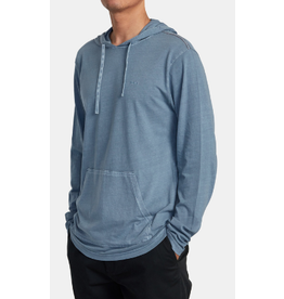 RVCA PTC Pigment Hooded Long Sleeve Tee