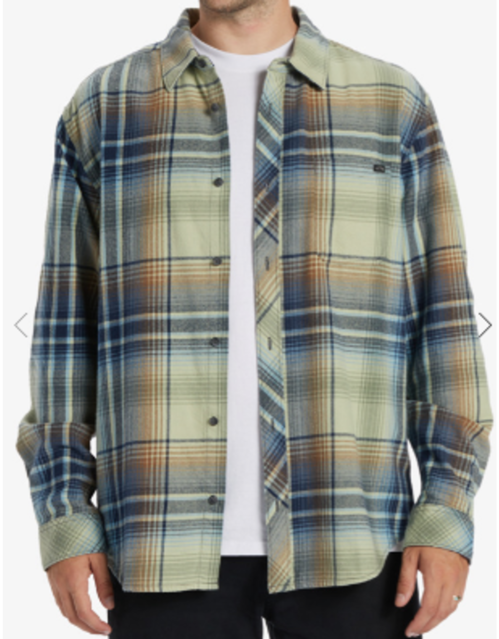 BILLABONG Coastline Flannel Long Sleeve Shirt