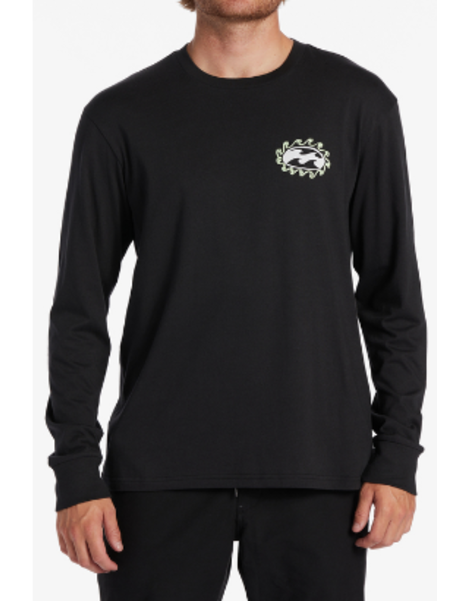 Billabong Guys Crayon Wave Long Sleeve T-Shirt