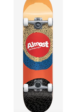 ALMOST Almost Skateboards Radiate Yellow Mid Complete Skateboards First Push – 7.5″ x 31.1″