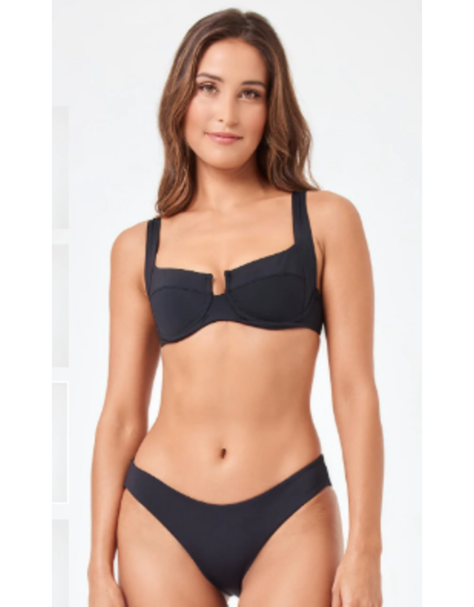 LSPACE Camellia Bikini Top