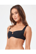 LSPACE Camellia Bikini Top