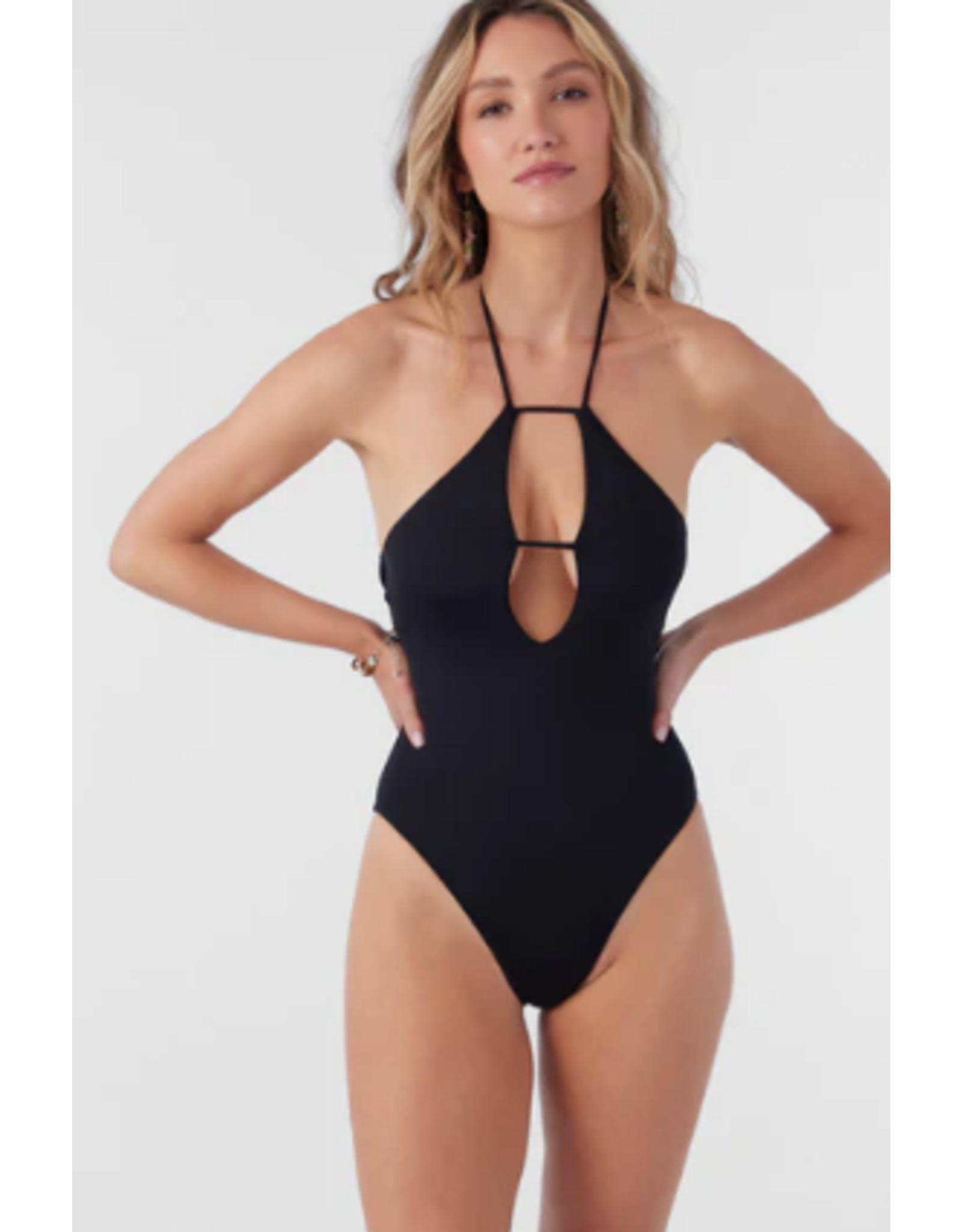 ONEILL Womens SALTWATER SOLIDS SANTA CRUZ CHEEKY ONE-PIECE