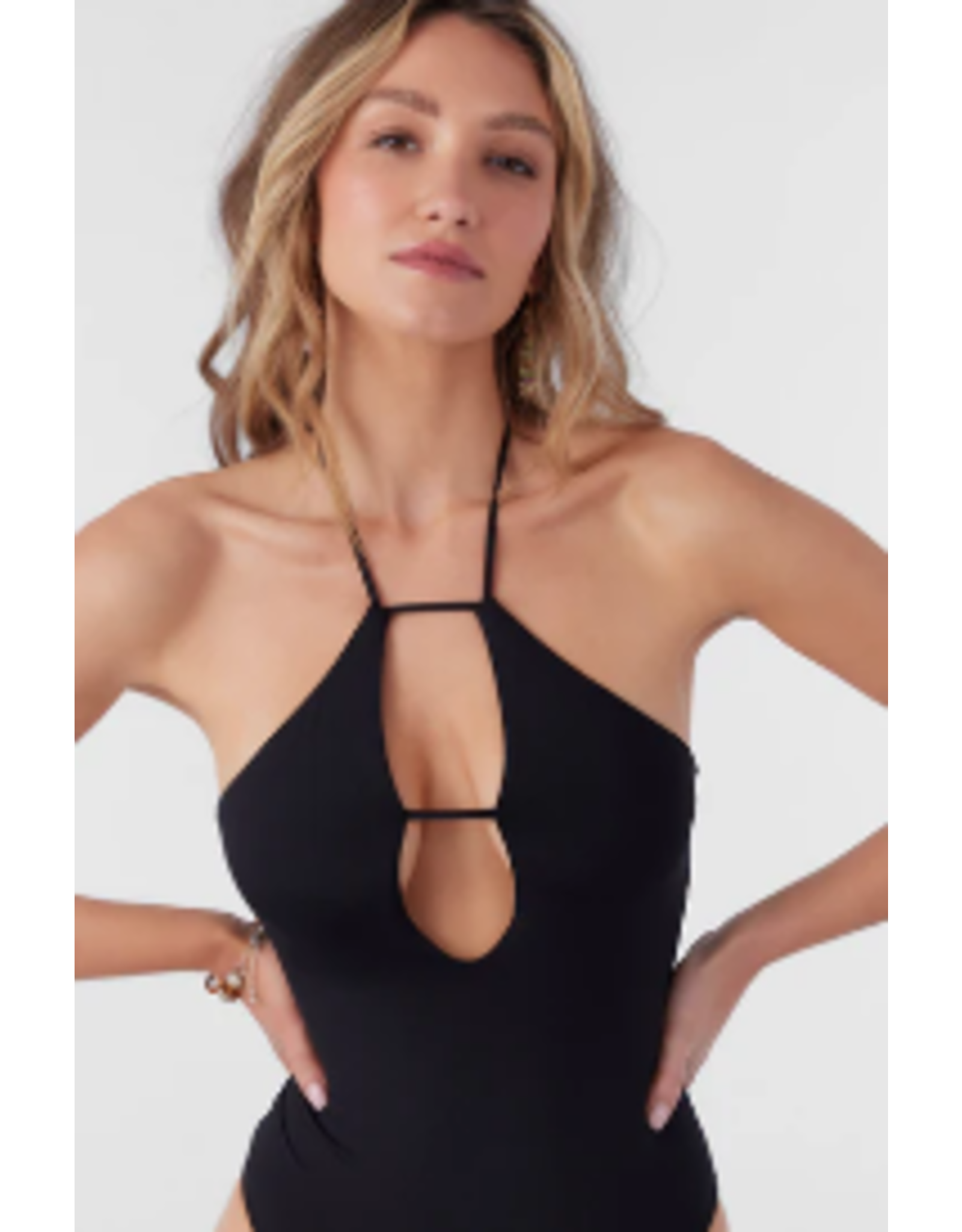 ONEILL Womens SALTWATER SOLIDS SANTA CRUZ CHEEKY ONE-PIECE