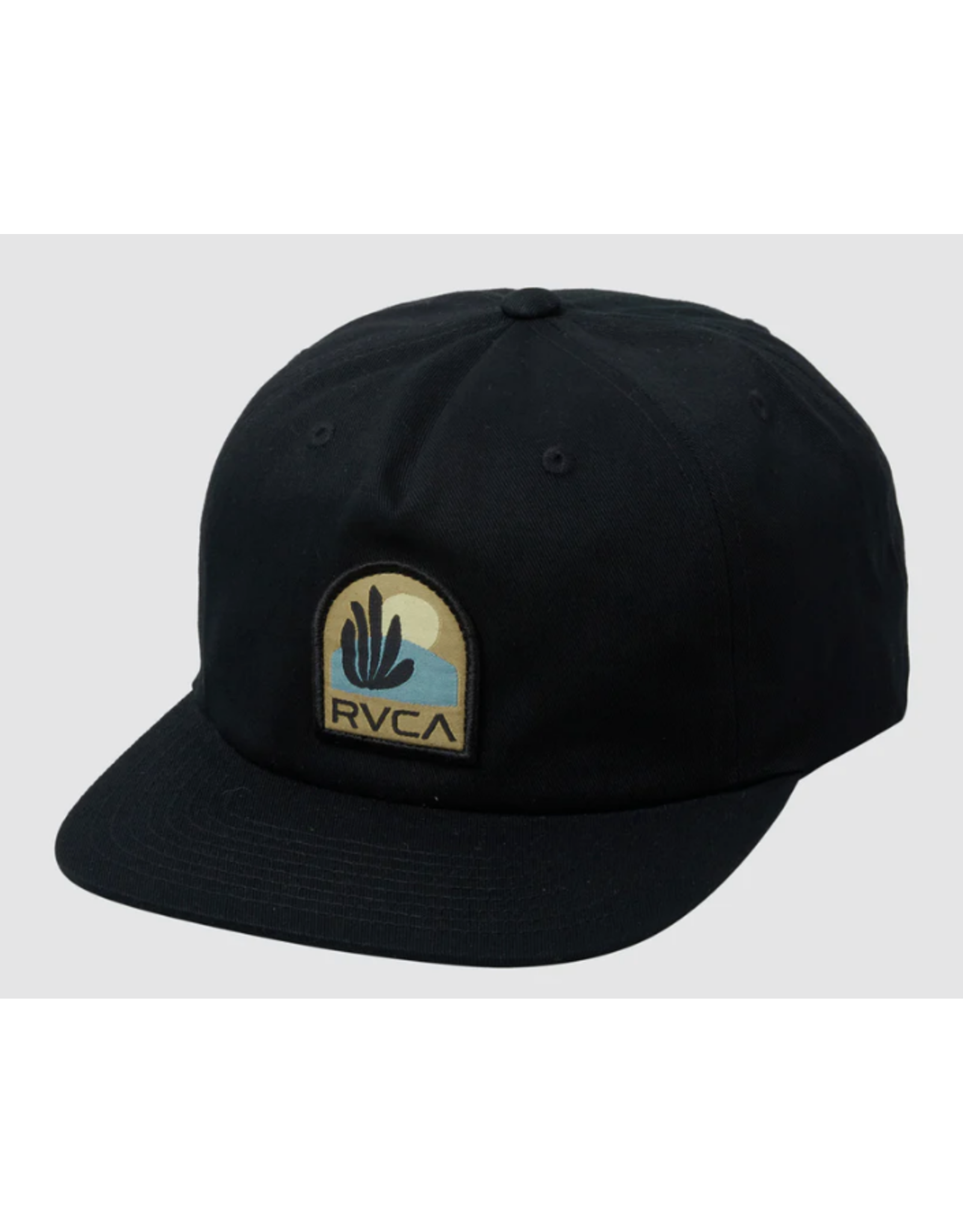 RVCA PAPER CUTS SNAPBACK HAT