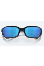 COSTA DEL MAR BRINE Frame Color: Matte Black Lenses : Blue Mirror Polarized Glass