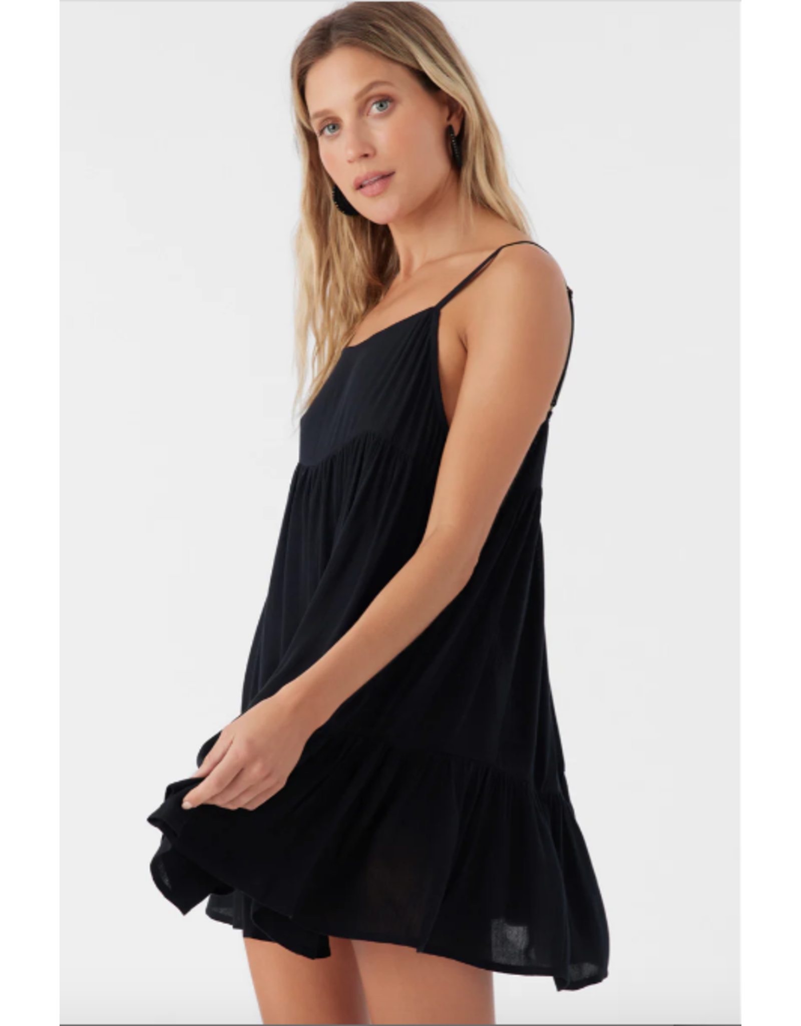O'NEILL WOMENS SALTWATER SOLIDS RILEE COVER-UP DRESS