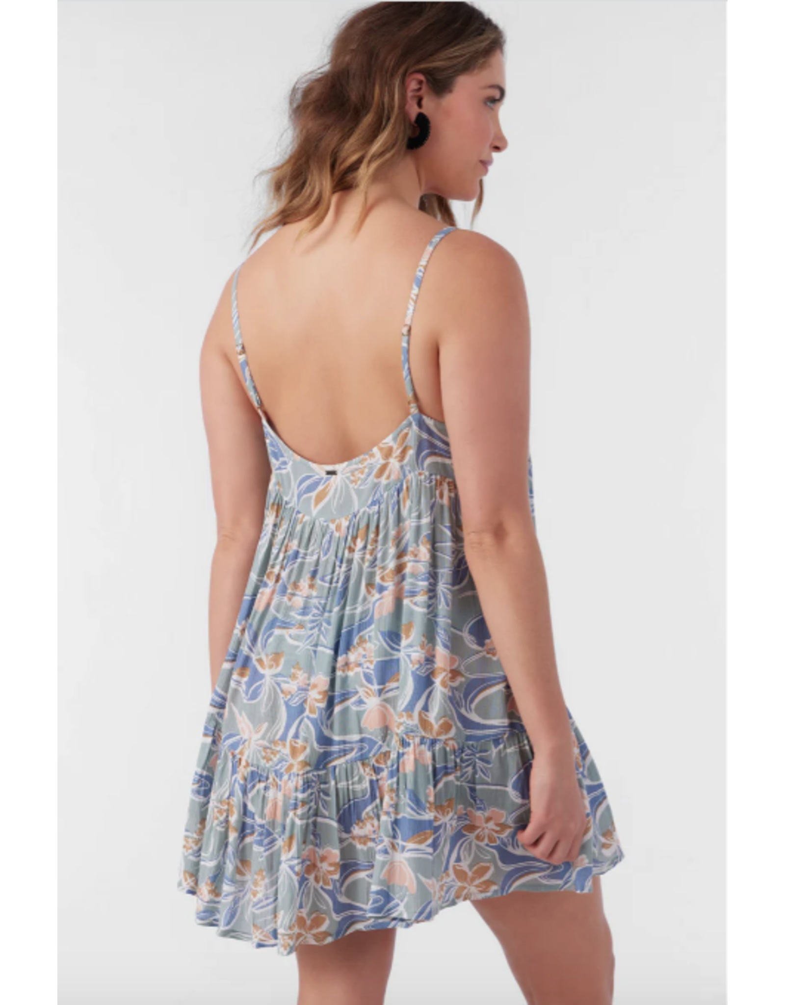 O'NEILL RILEE EMMY FLORAL COVER-UP DRESS