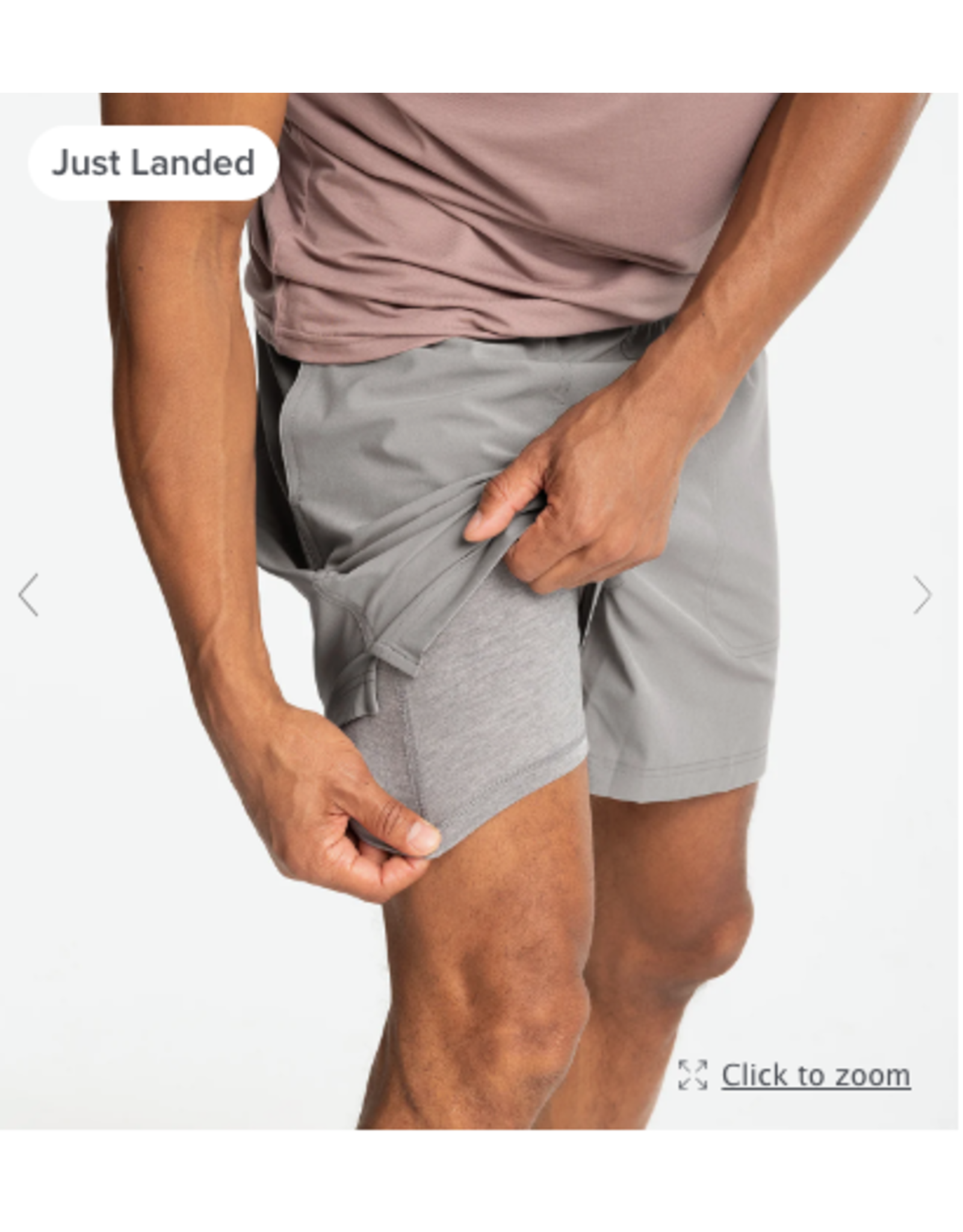 FREEFLY Men's Bamboo-Lined Active Breeze Short – 5.5"