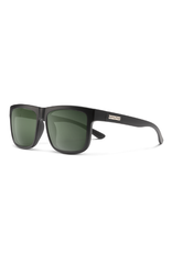 SUN CLOUD Quiver Matte Black + Polarized Gray Green Lens