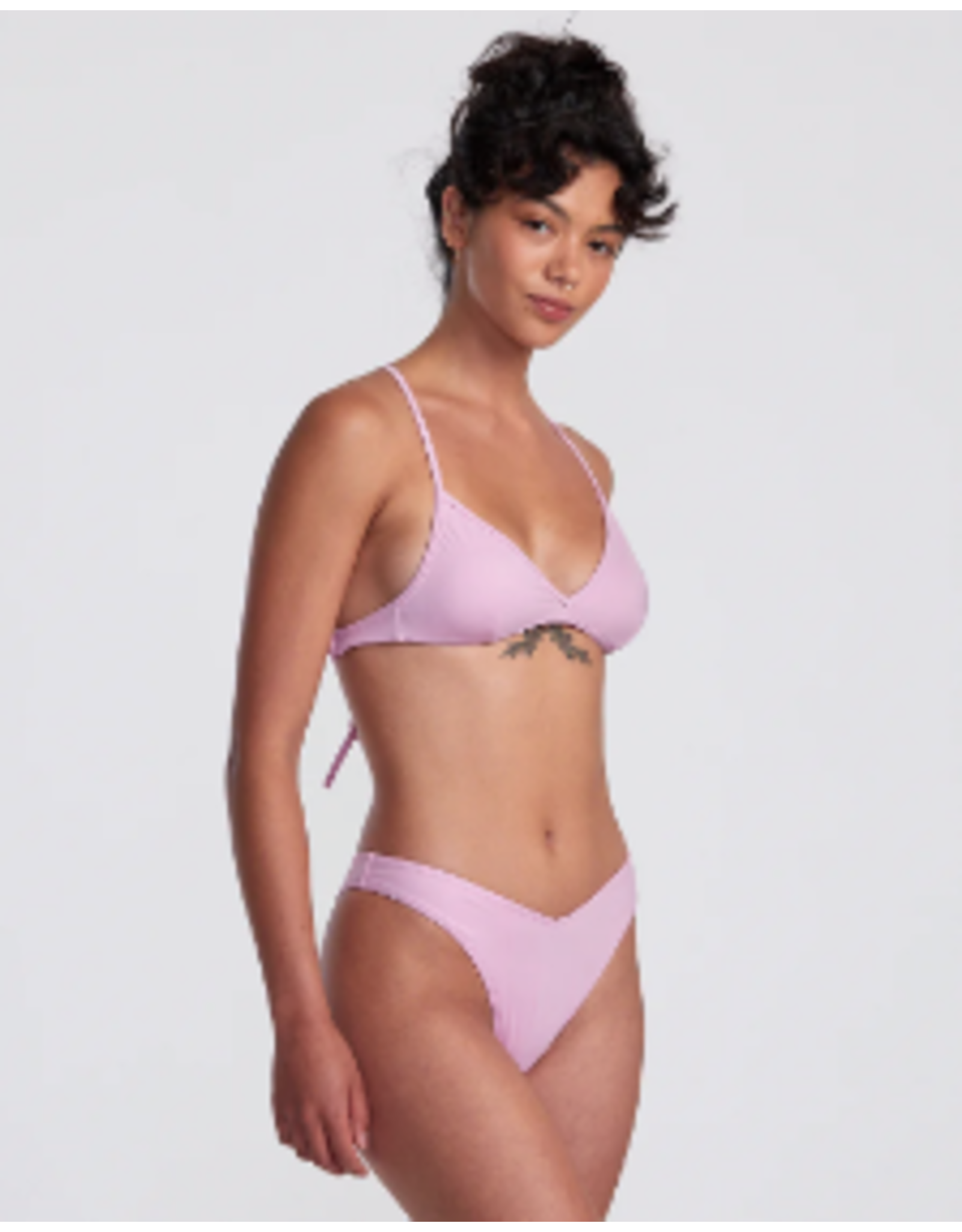 RVCA Girls SOLID MEDIUM BIKINI BOTTOMS
