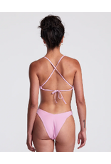 RVCA Girls SOLID TRIANGLE CROSSBACK BIKINI TOP