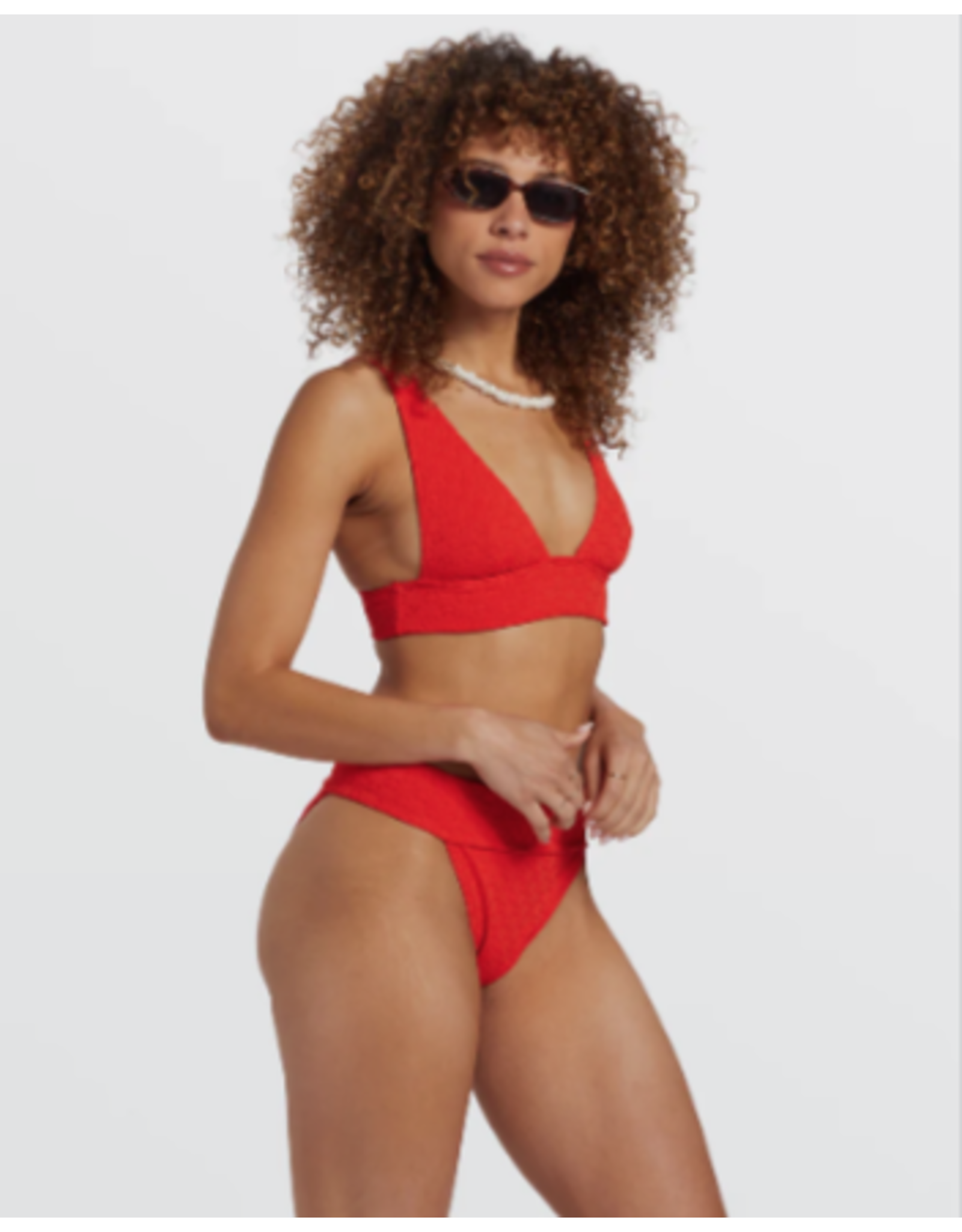 BILLABONG Good Vibes Remi Plunge Bikini Top BILLABONG