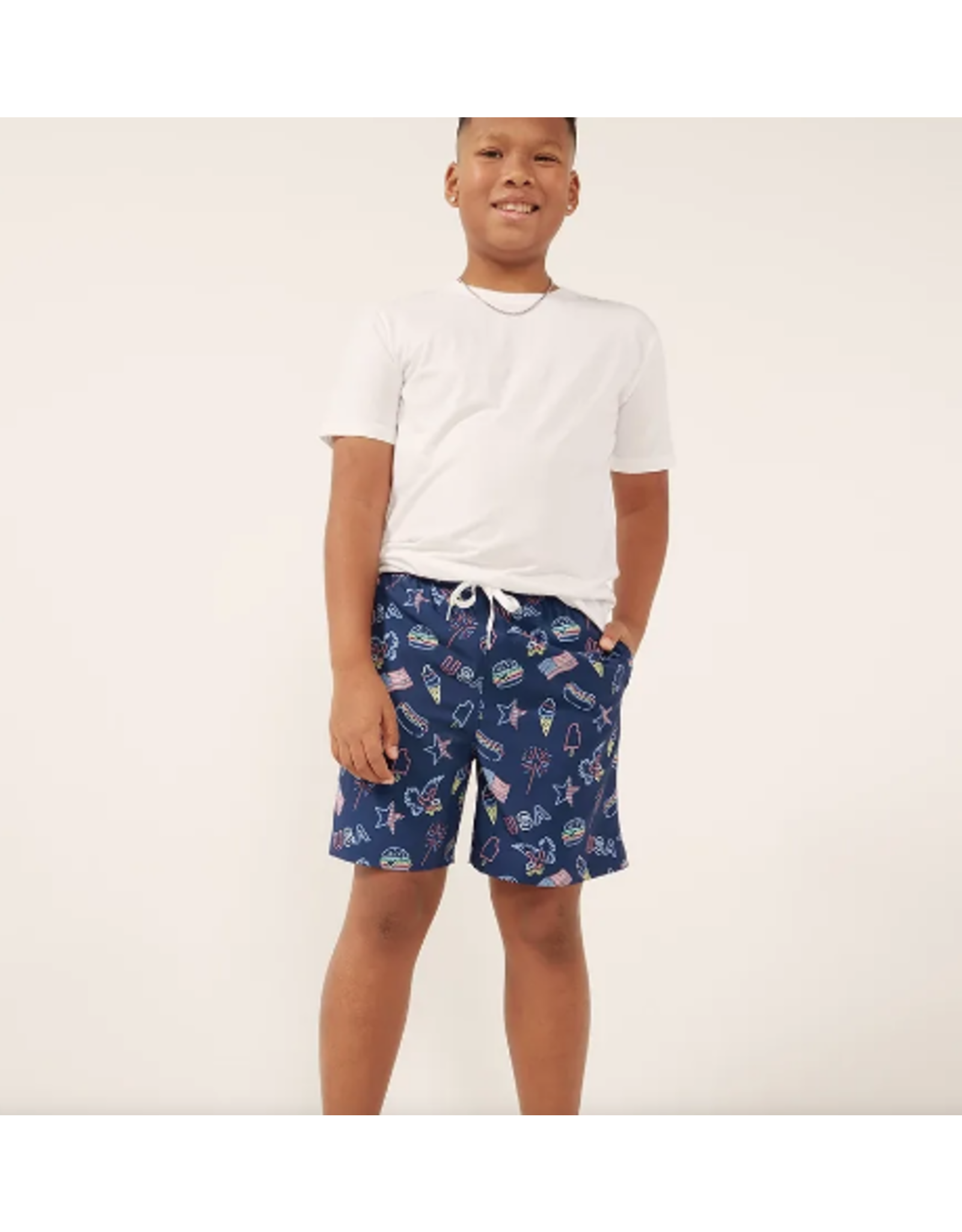 Chubbies BOYS CLASSIC SWIM TRUNK THE AMERICANAS CHUBBIES