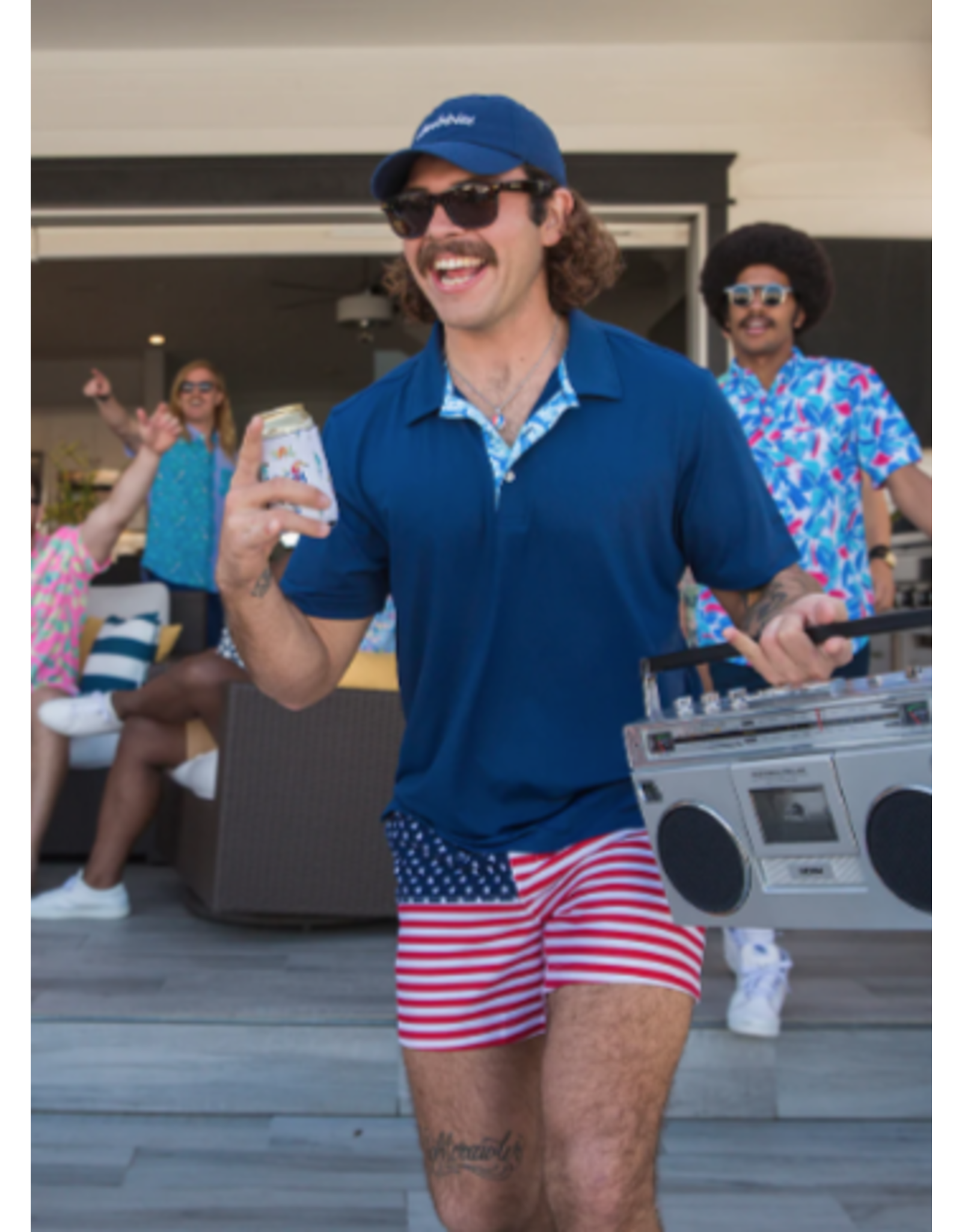 Chubbies ORIGINALS STRETCH SHORT THE MERICAS CHUBBIES