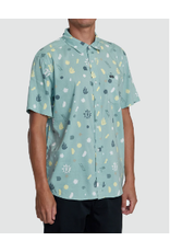 RVCA Guys MORNING GLORY SHORT SLEEVE WOVEN SHIRT
