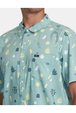RVCA Guys MORNING GLORY SHORT SLEEVE WOVEN SHIRT