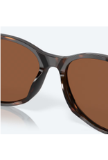 COSTA COSTA CATHERINE TORTOISE FRAME  COPPER POLARIZED GLASS LENSE