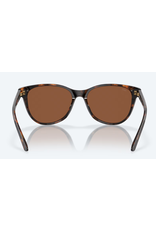 COSTA COSTA CATHERINE TORTOISE FRAME  COPPER POLARIZED GLASS LENSE