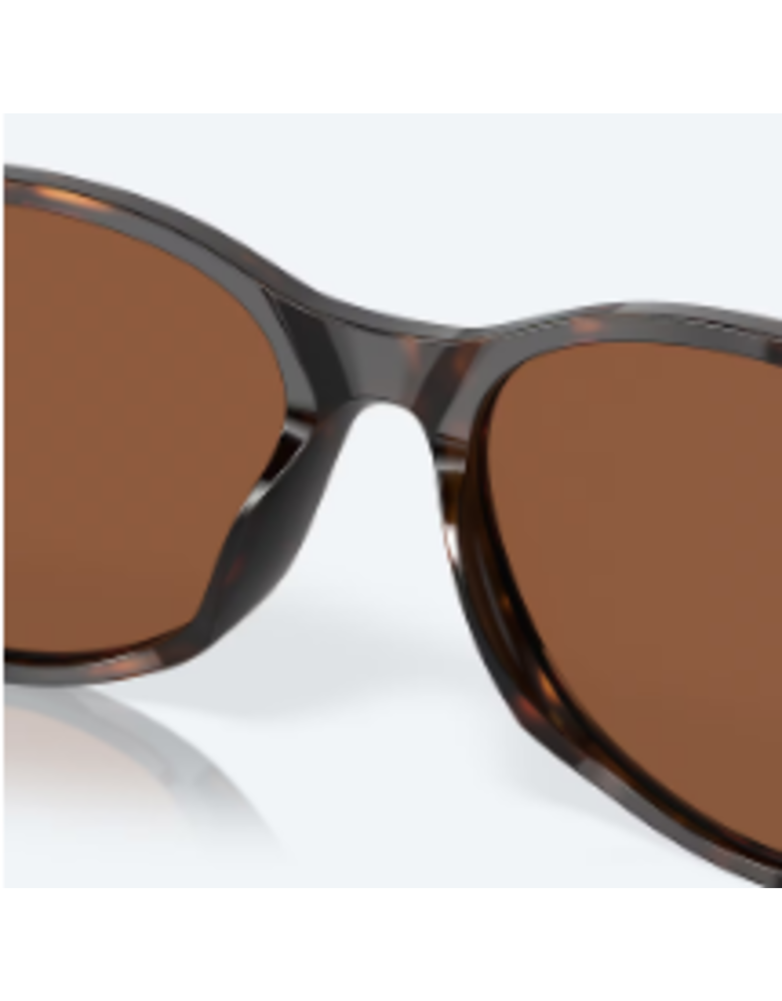 COSTA COSTA CATHERINE TORTOISE FRAME  COPPER POLARIZED GLASS LENSE