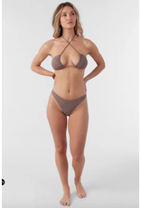 O'NEILL SALTWATER SOLIDS FLAMENCO HIGH CUT CHEEKY BOTTOMS