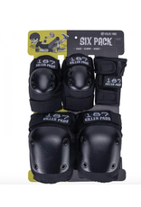 187 6-PACK PAD SET JR-BLACK 187