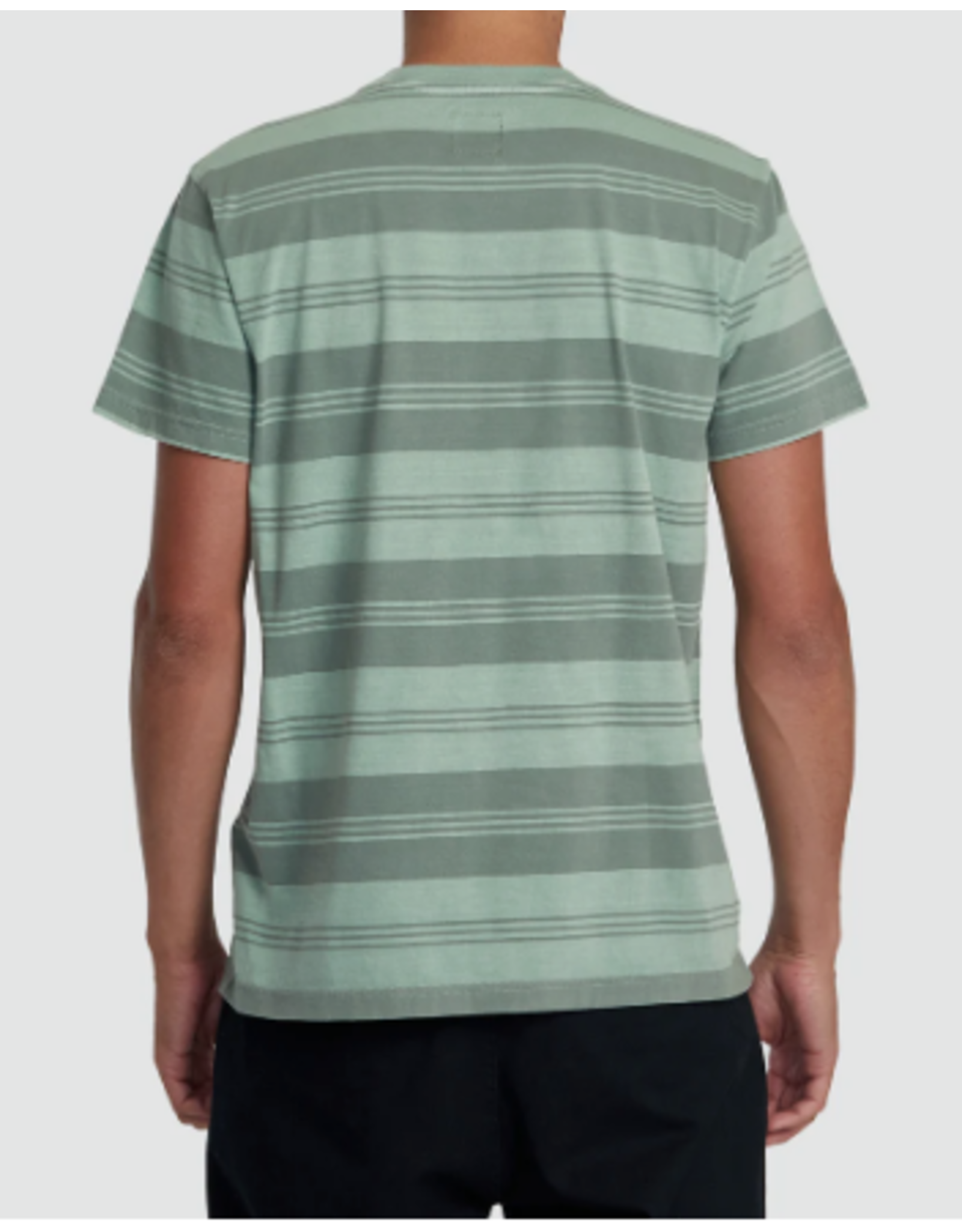 RVCA Guys PTC STRIPE SHORT SLEEVE KNIT