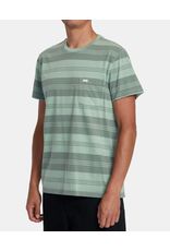 RVCA Guys PTC STRIPE SHORT SLEEVE KNIT