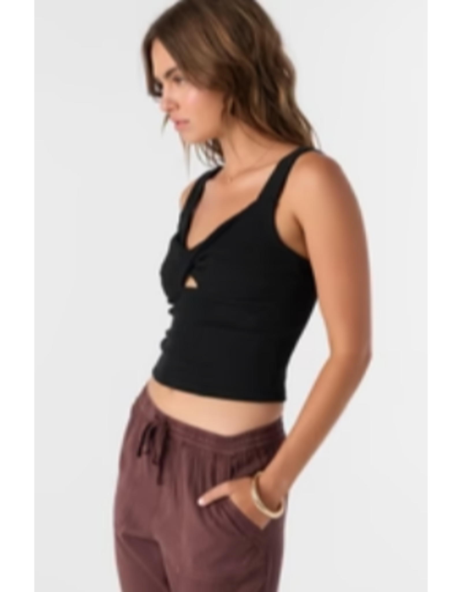 ONEILL JAYDE TWIST KNIT TANK TOP