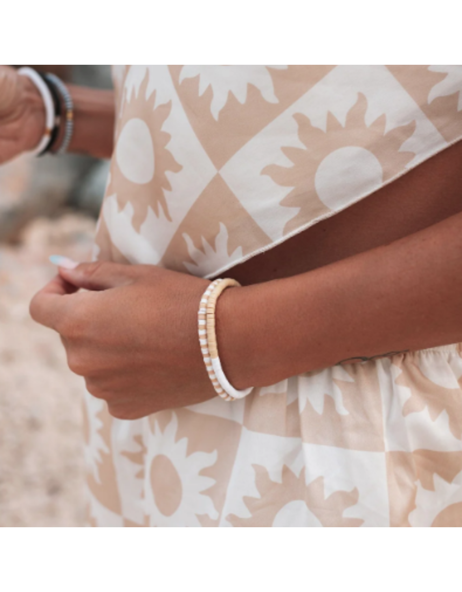 PURA VIDA PURA VIDA SEASCAPE STRETCH BRACELET