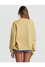 BILLABONG GIRLS BILLABONG RIDE IN OVERSIZED CREWNECK SWEATSHIRT