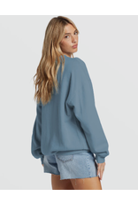 BILLABONG GIRLS BILLABONG RIDE IN OVERSIZED CREWNECK SWEATSHIRT