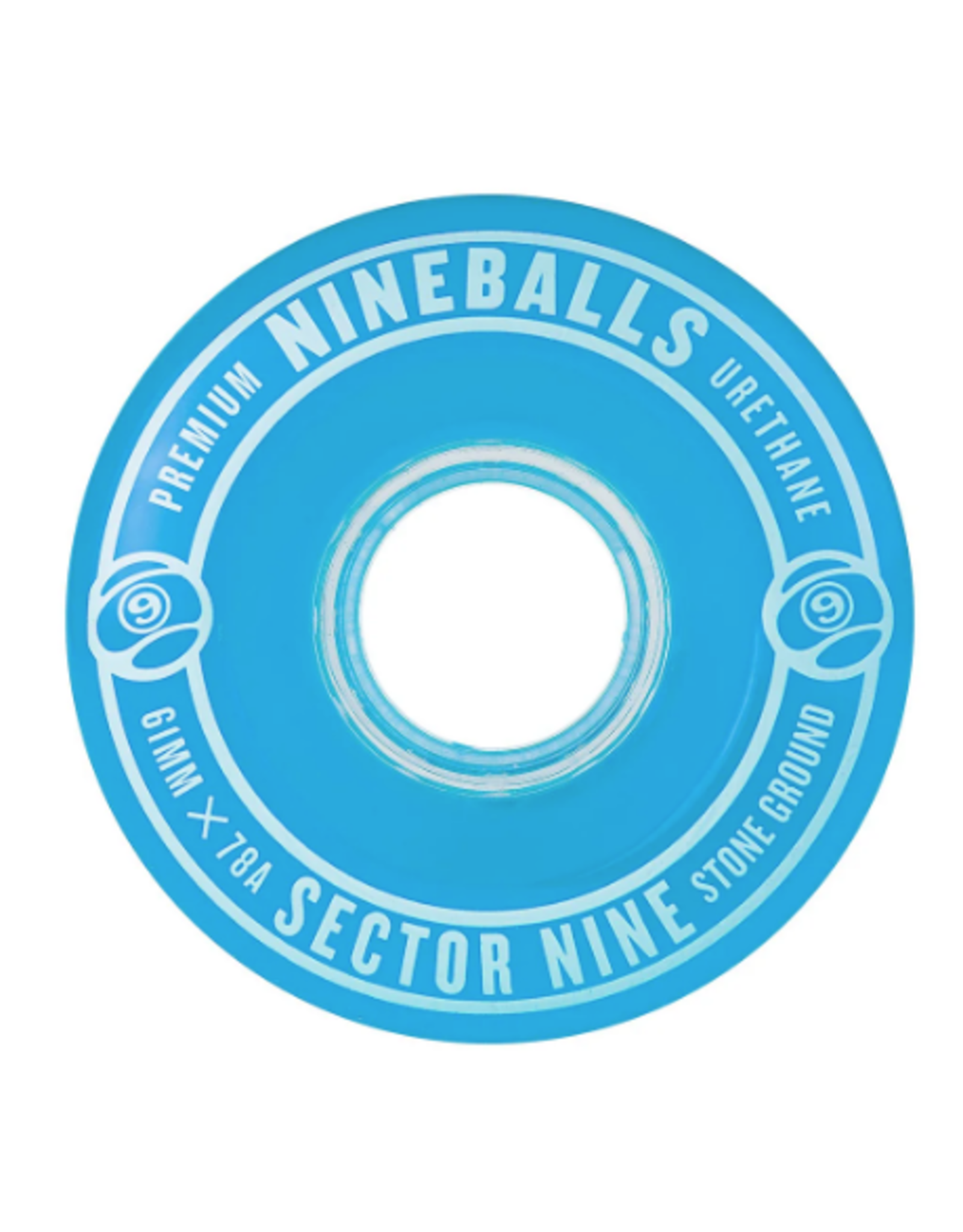 SECTOR 9 SECTOR 9 61MM 78A NINEBALL WHEELS BLUE