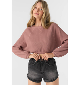 ONEILL Womens ONEILL TOUR CREW LONG SLEEVE TOP COLOR BURLWOOD ONEILL Womens ONEILL TOUR CREW LONG SLEEVE TOP COLOR BURLWOOD