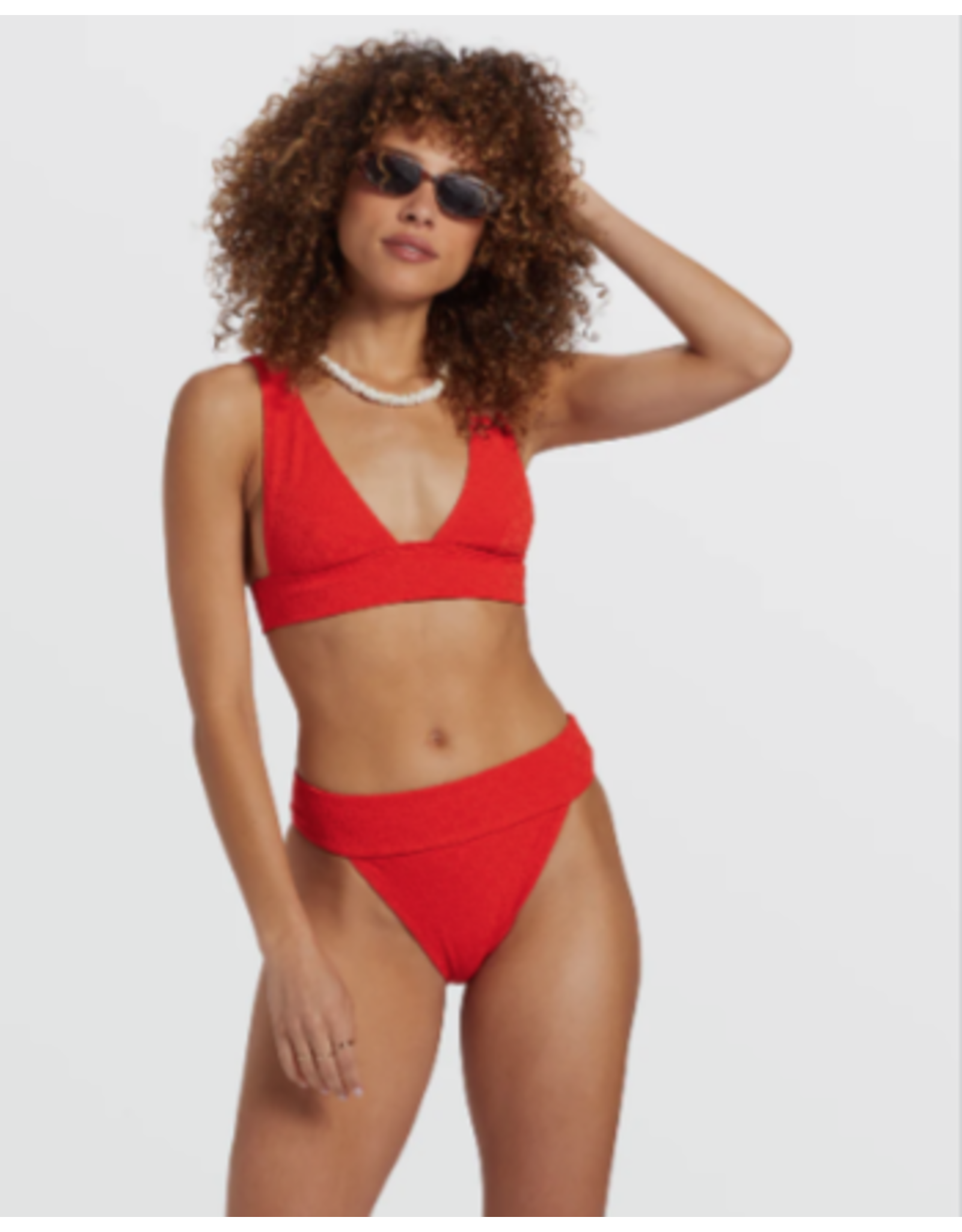 BILLABONG Good Vibes Remi Plunge Bikini Top BILLABONG