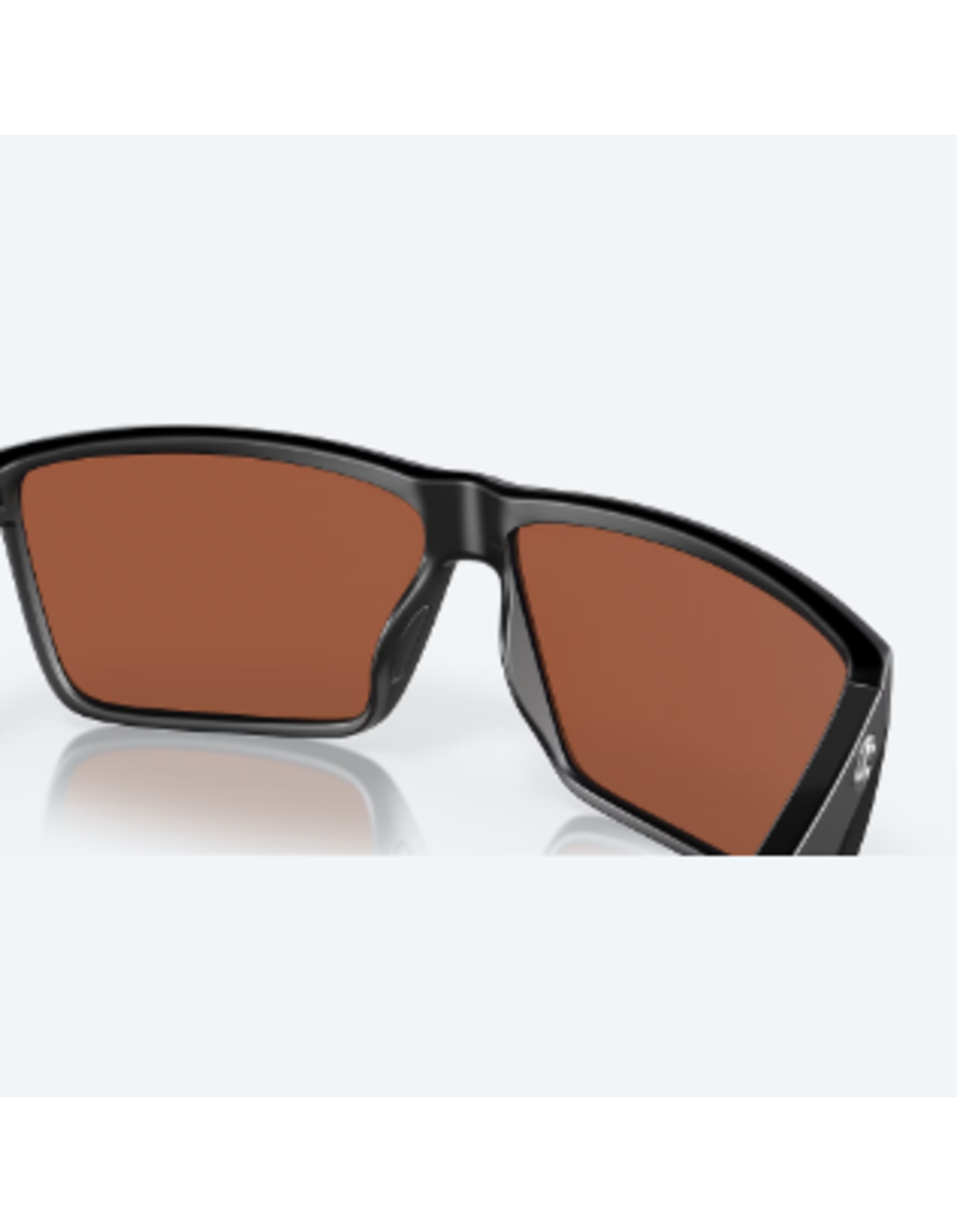 COSTA COSTA RINCON BLACK FRAME LENSE COLOR GREEN MIRROR POLARIZED GLASS