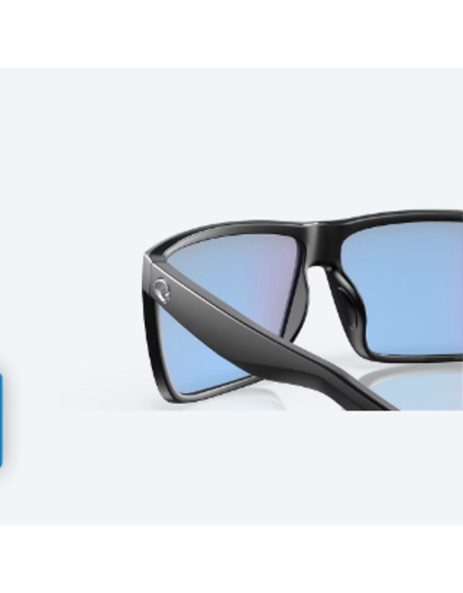 COSTA COSTA RINCON BLACK FRAME LENSE COLOR GREEN MIRROR POLARIZED GLASS